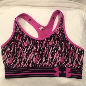 Print Under Armor Sports Bra